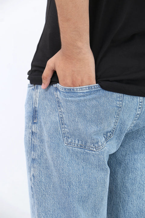 Man District Denim Jeans - L/Blue