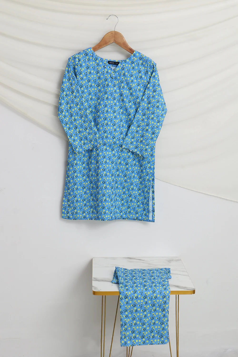 2 PIECE PRINTED LAWN SUIT
