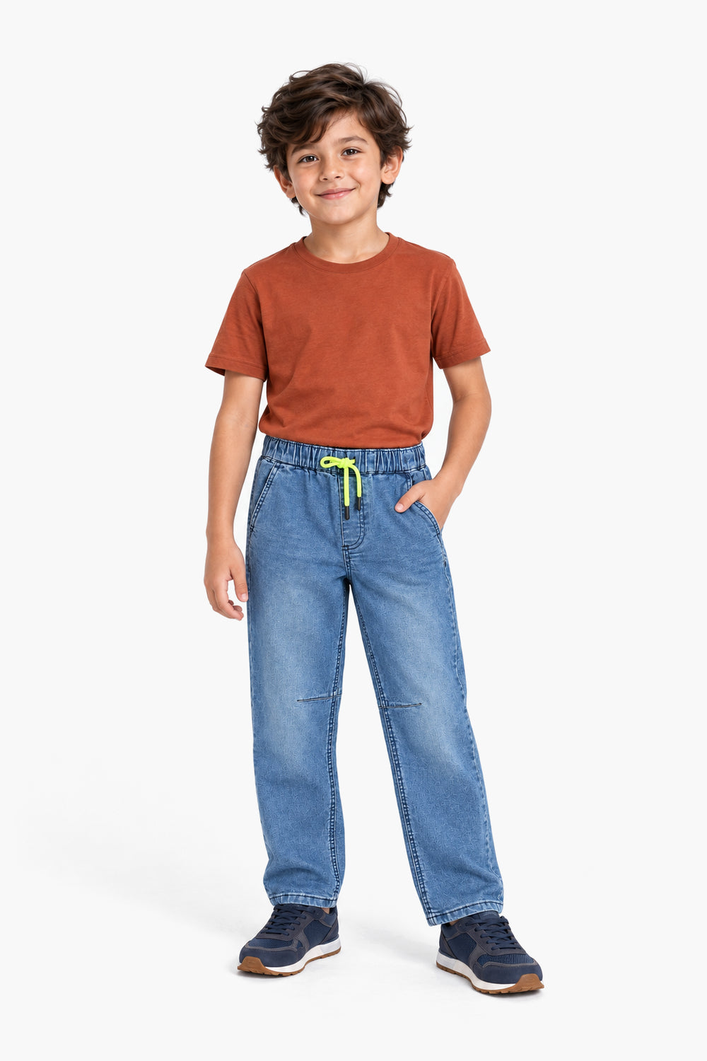 Straight Fit Denim Pant