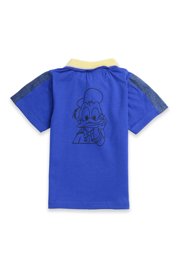 Boys Graphic 2-Piece Suit A-116- Blue