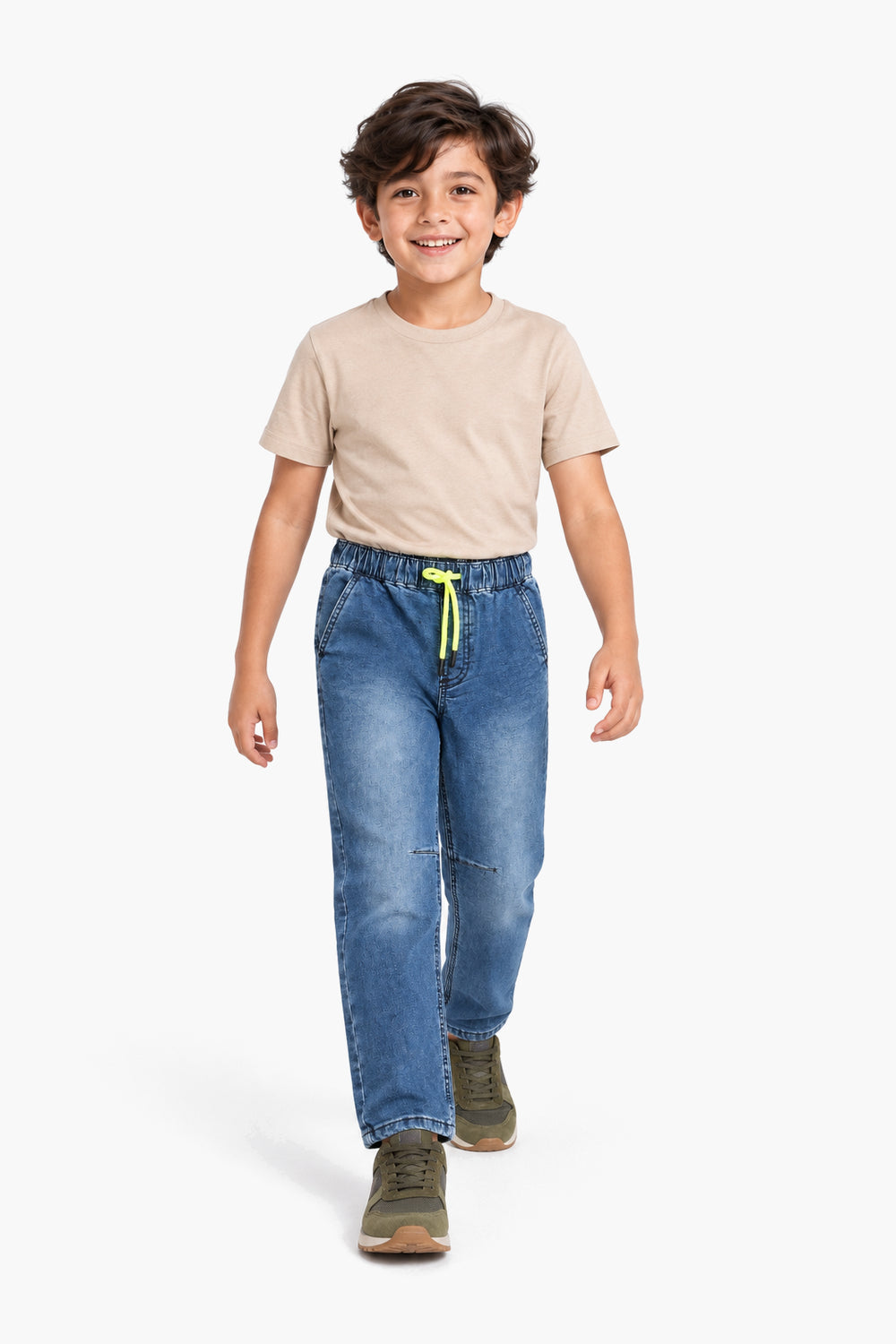 Straight Fit Denim Pant