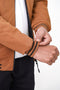Men Exst Zipper Mockneck MZPPR12 - Brown