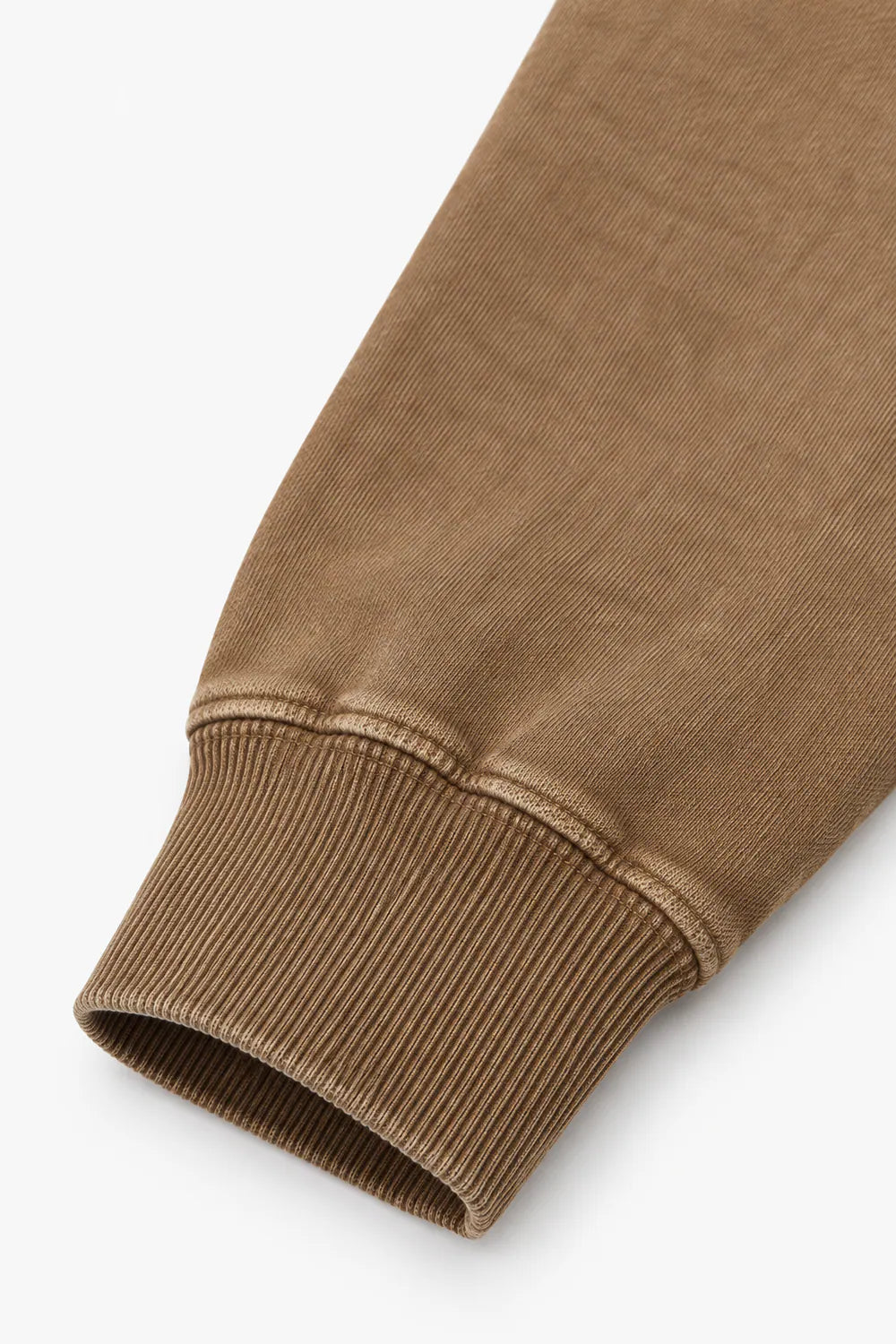 Men Branded Hoodie Zipper - Brown