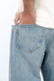 Man J&J Straight Fit Denim Jeans - Dusty Blue