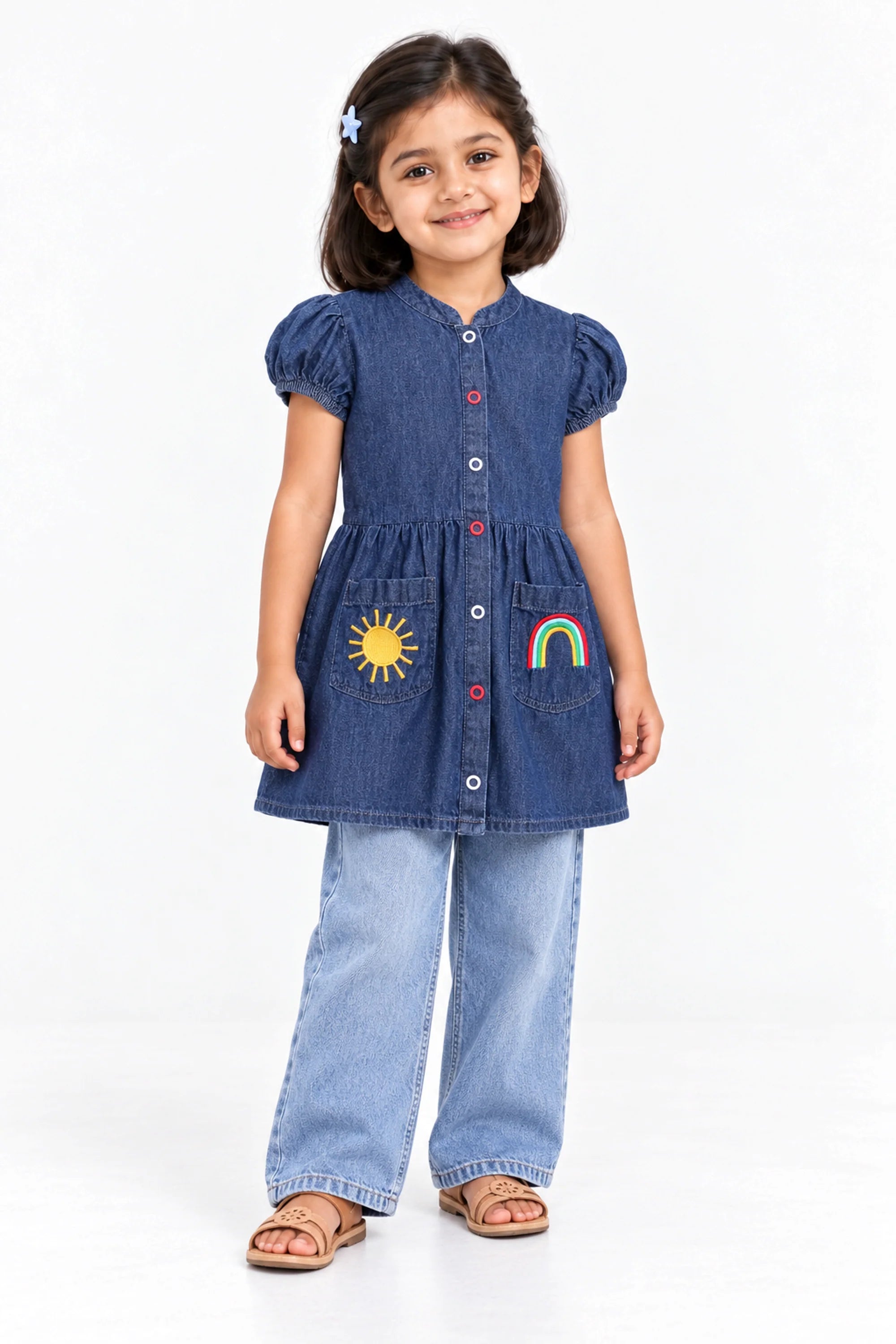 DENIM FROCK