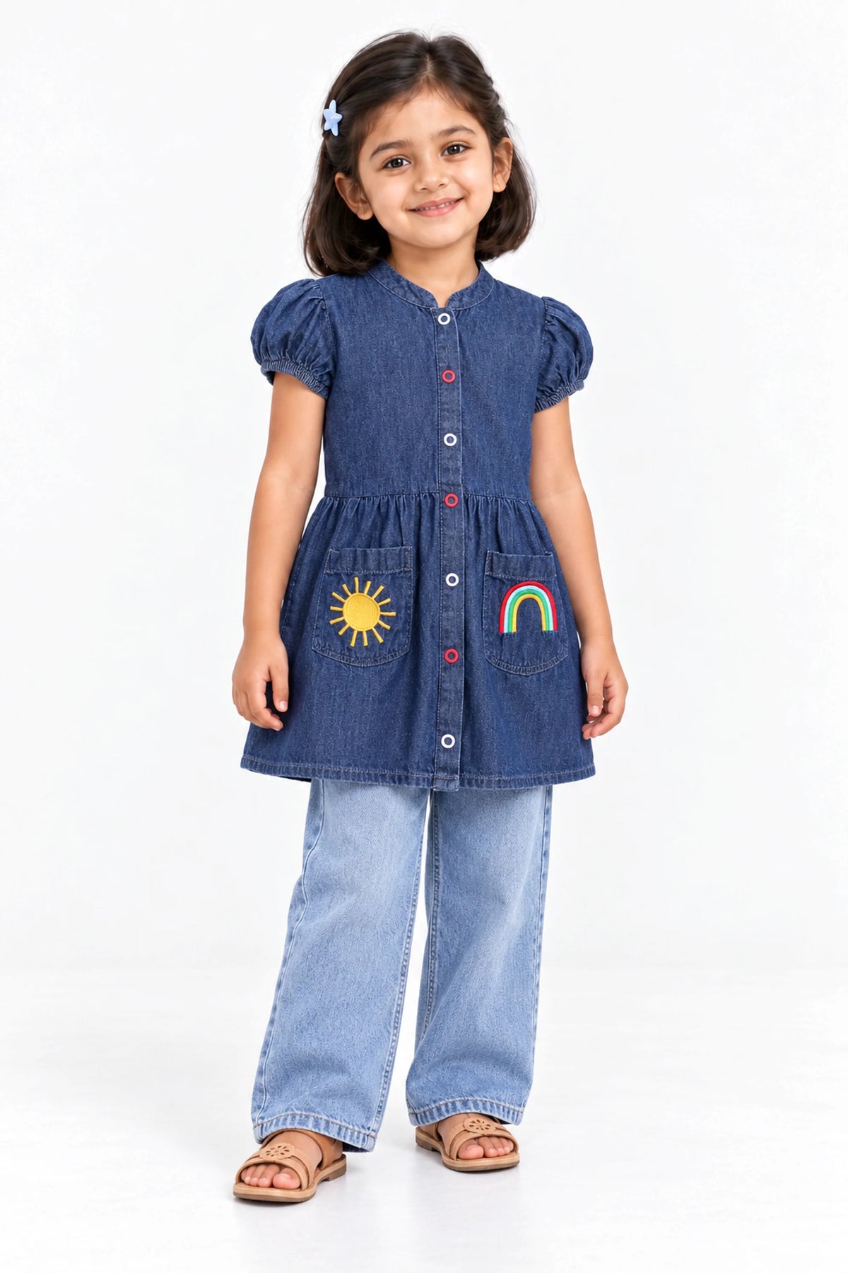 DENIM FROCK