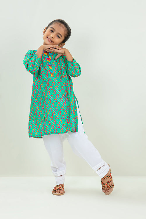 PRINTED COTTON SHIRT
