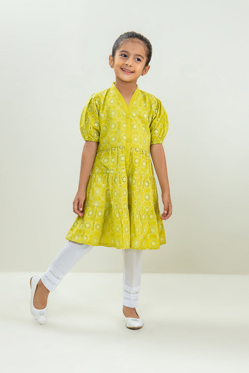 EMB LAWN FROCK