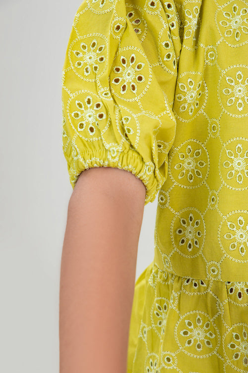 EMB LAWN FROCK