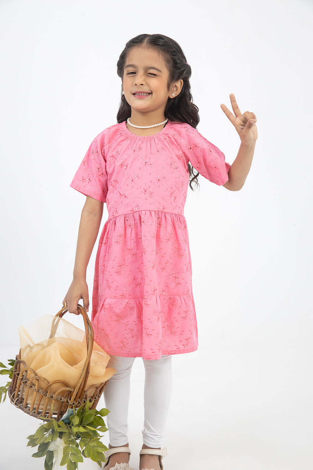 PRINTED LAWN FROCK