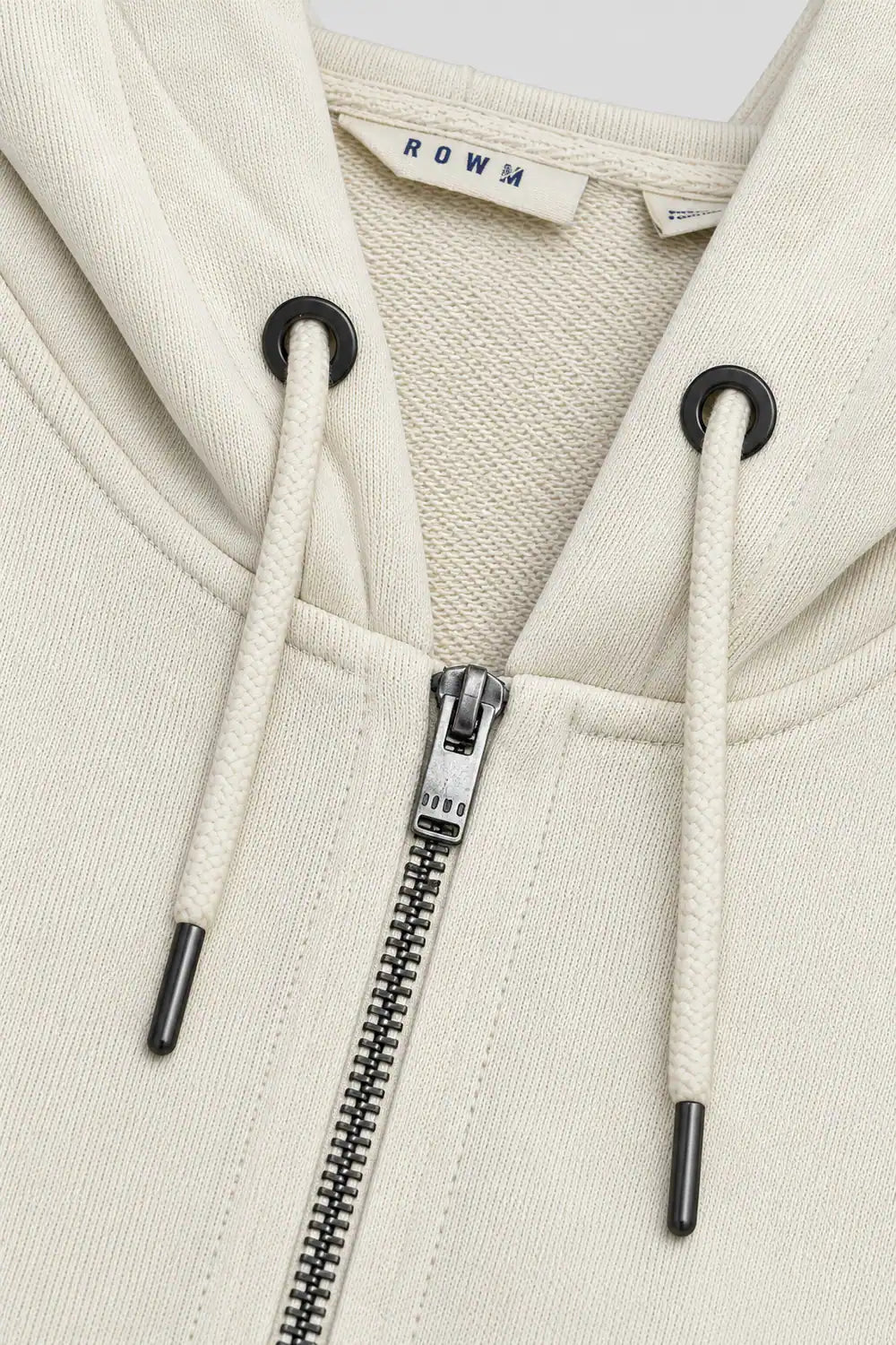 Men Branded Hoodie Zipper - Fawn