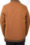 Men Exst Zipper Mockneck MZPPR12 - Brown