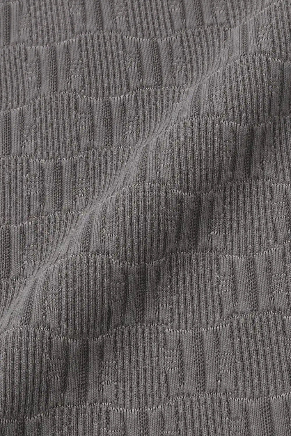 Textured Knit Sweatshirt
