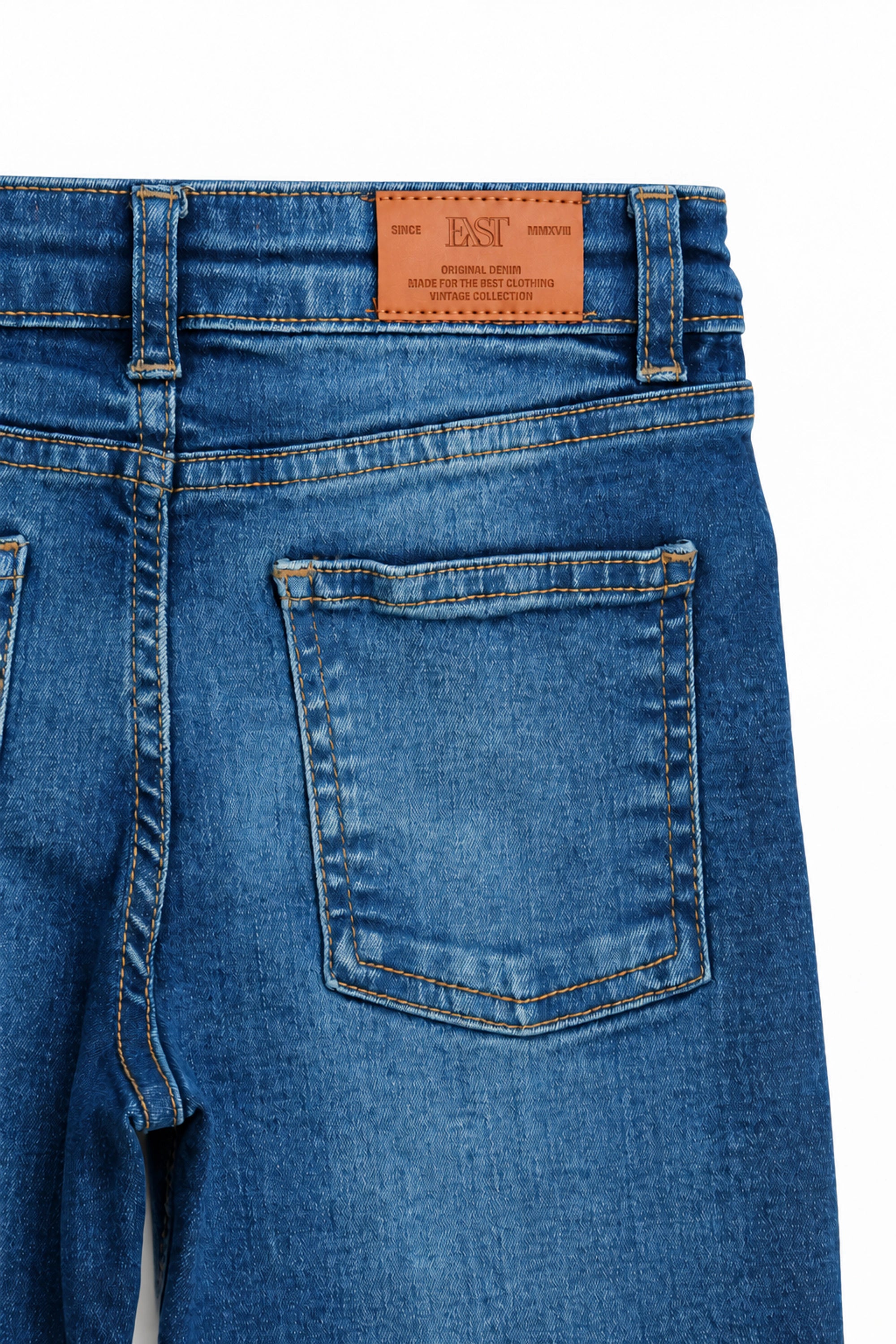 Straight Fit Denim Pant