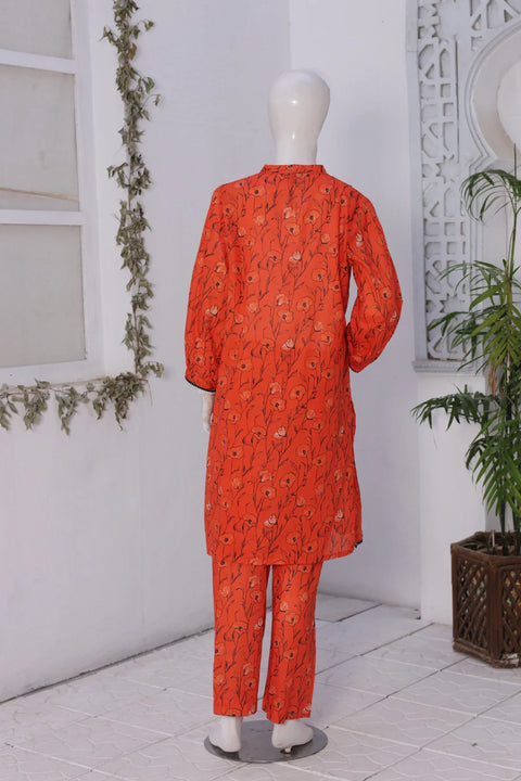 2 PIECE PRINTED LAWN SUIT