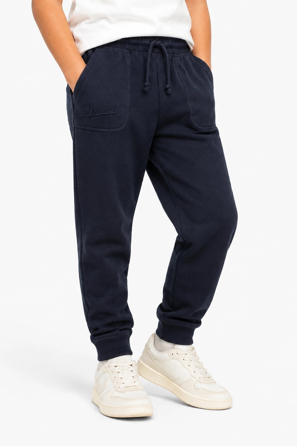 Boys Branded Trouser  - Navy