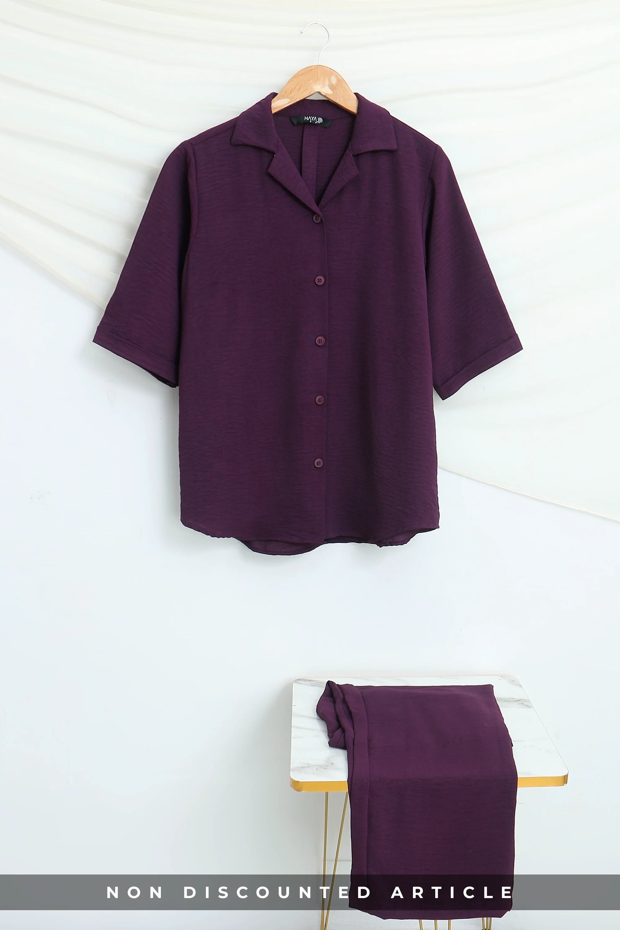 2 PIECE CRINKLE CO-ORD SUIT