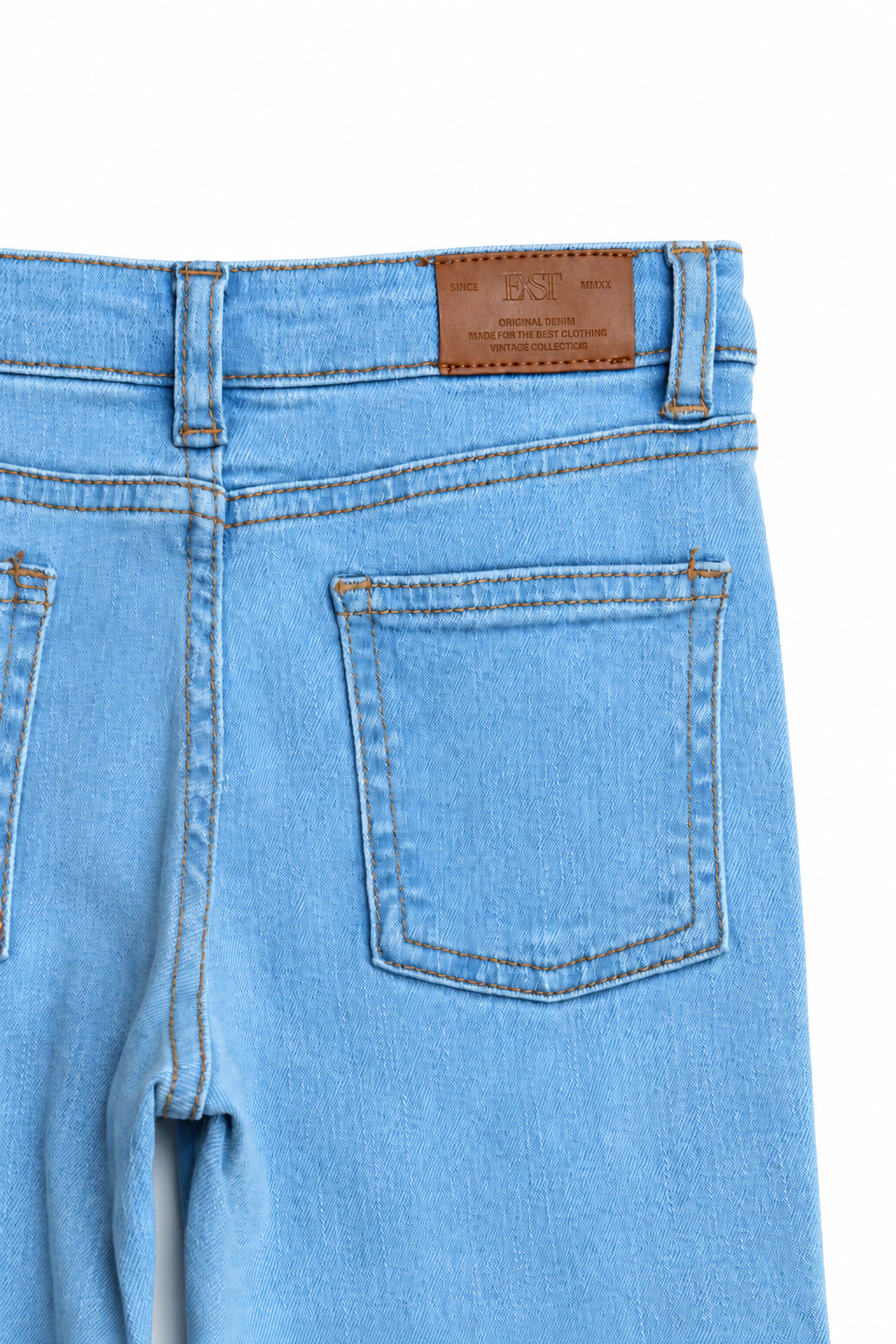 Straight Fit Denim Pant