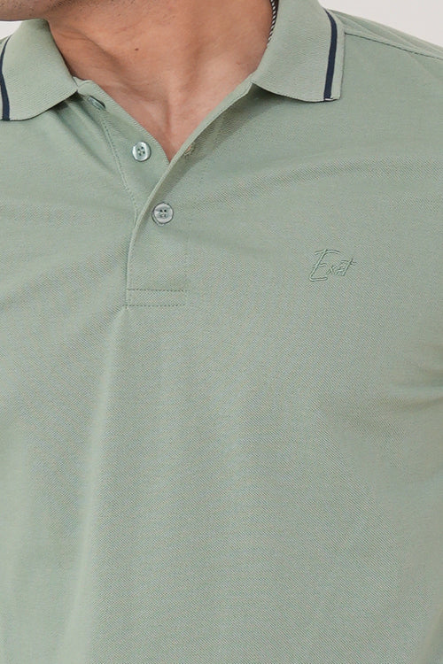 Men Pique Polo Shirt