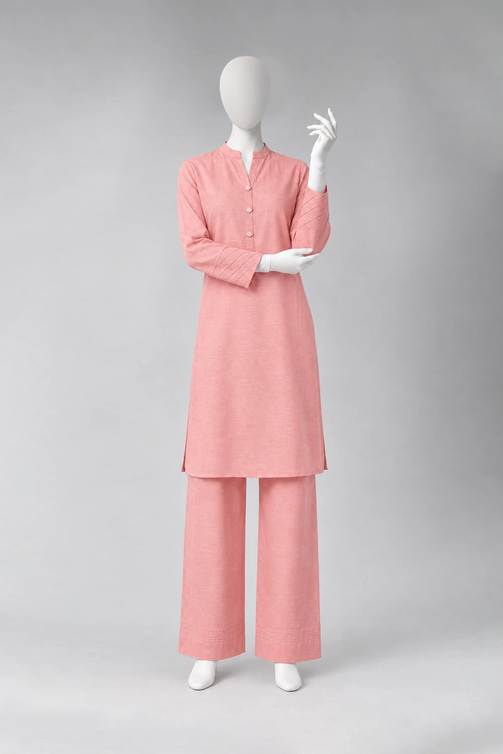 2 PIECE EMB KHADDAR SUIT