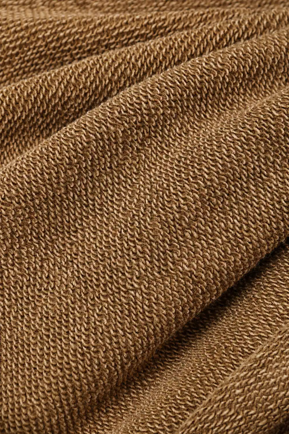 Men Branded Hoodie Zipper - Brown