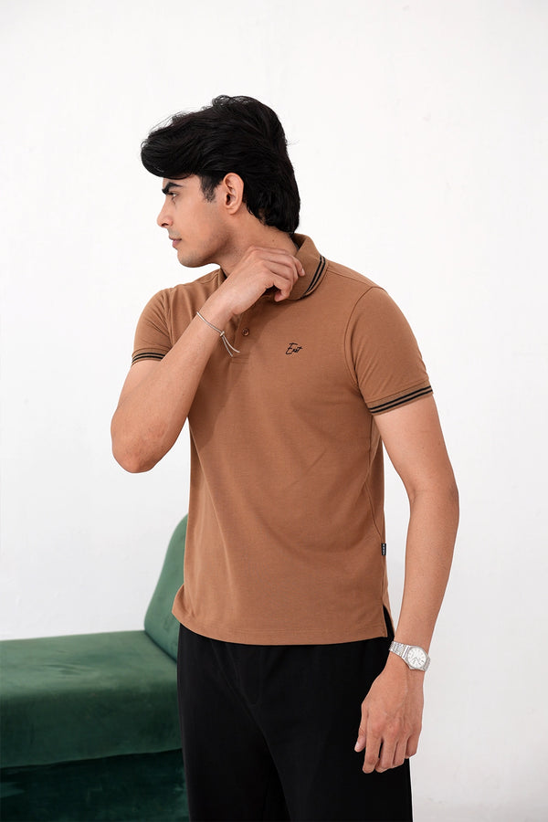 Men Pique Polo Shirt
