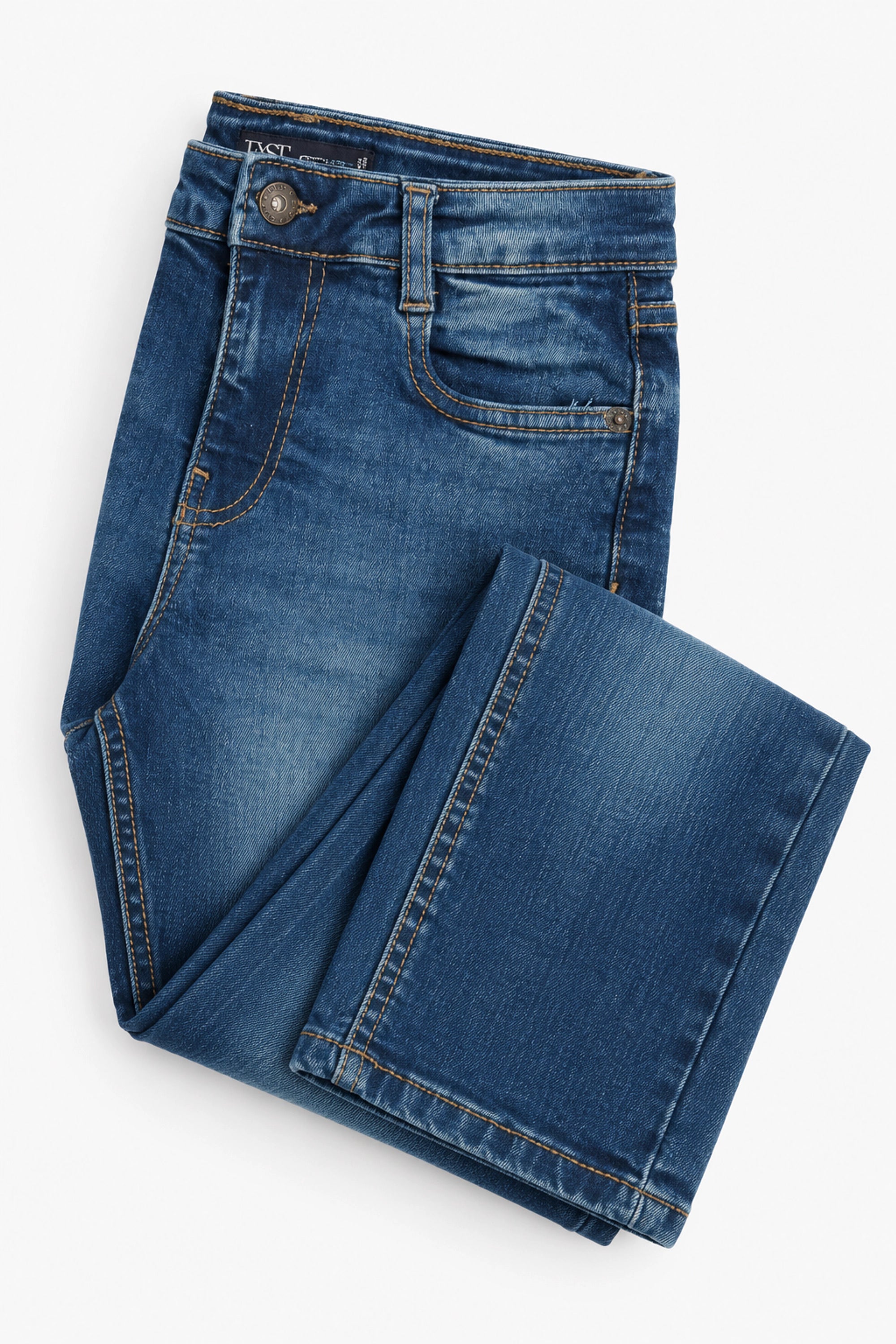 Straight Fit Denim Pant