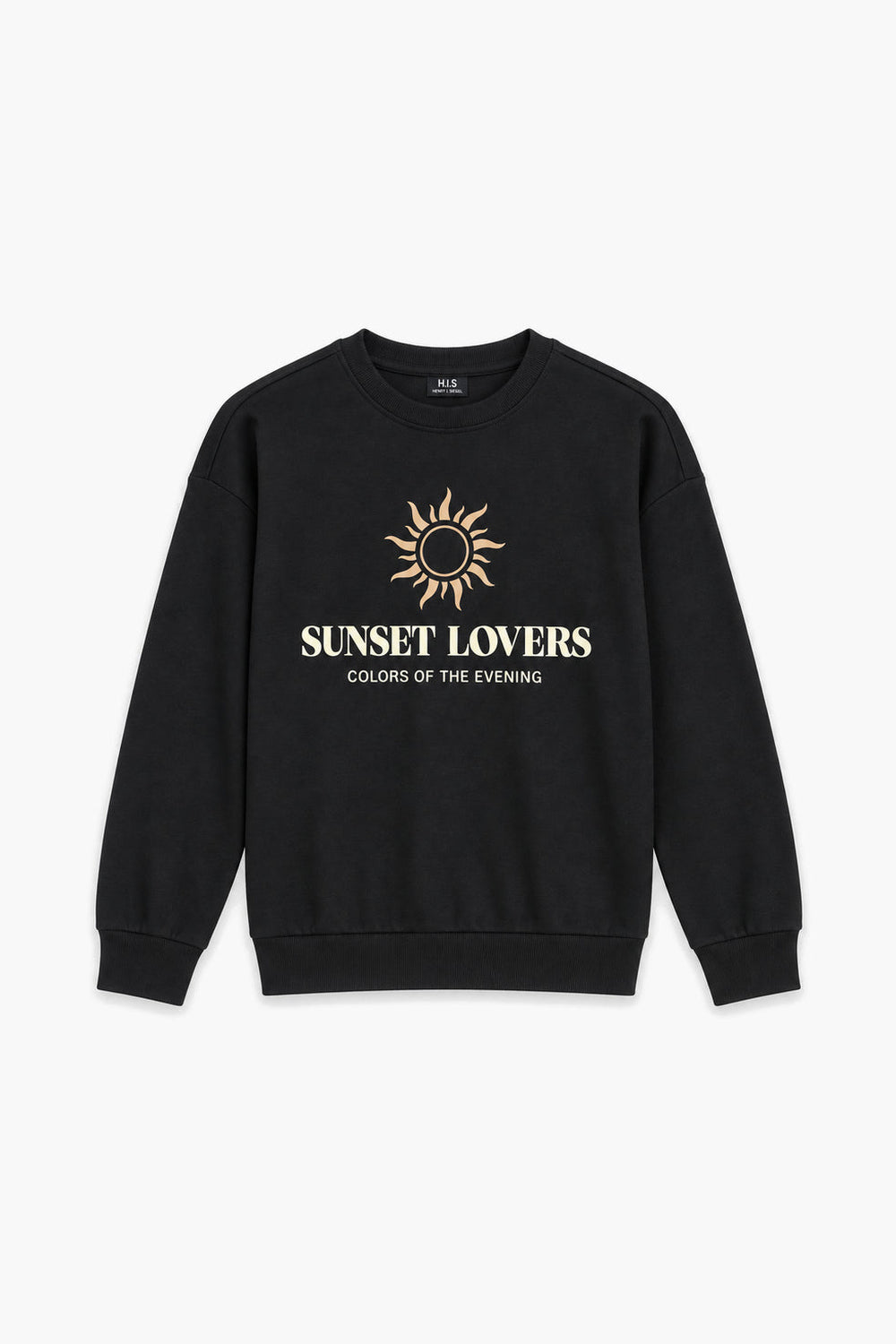 Women Branded Graphic Sweatshirt - Black