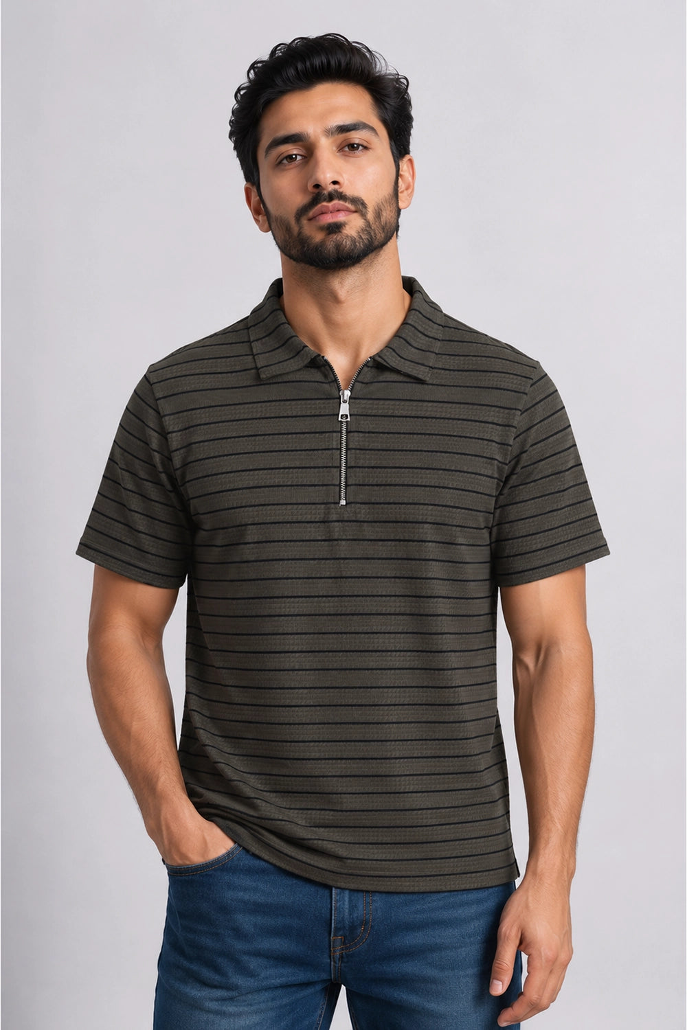 Zipper Polo