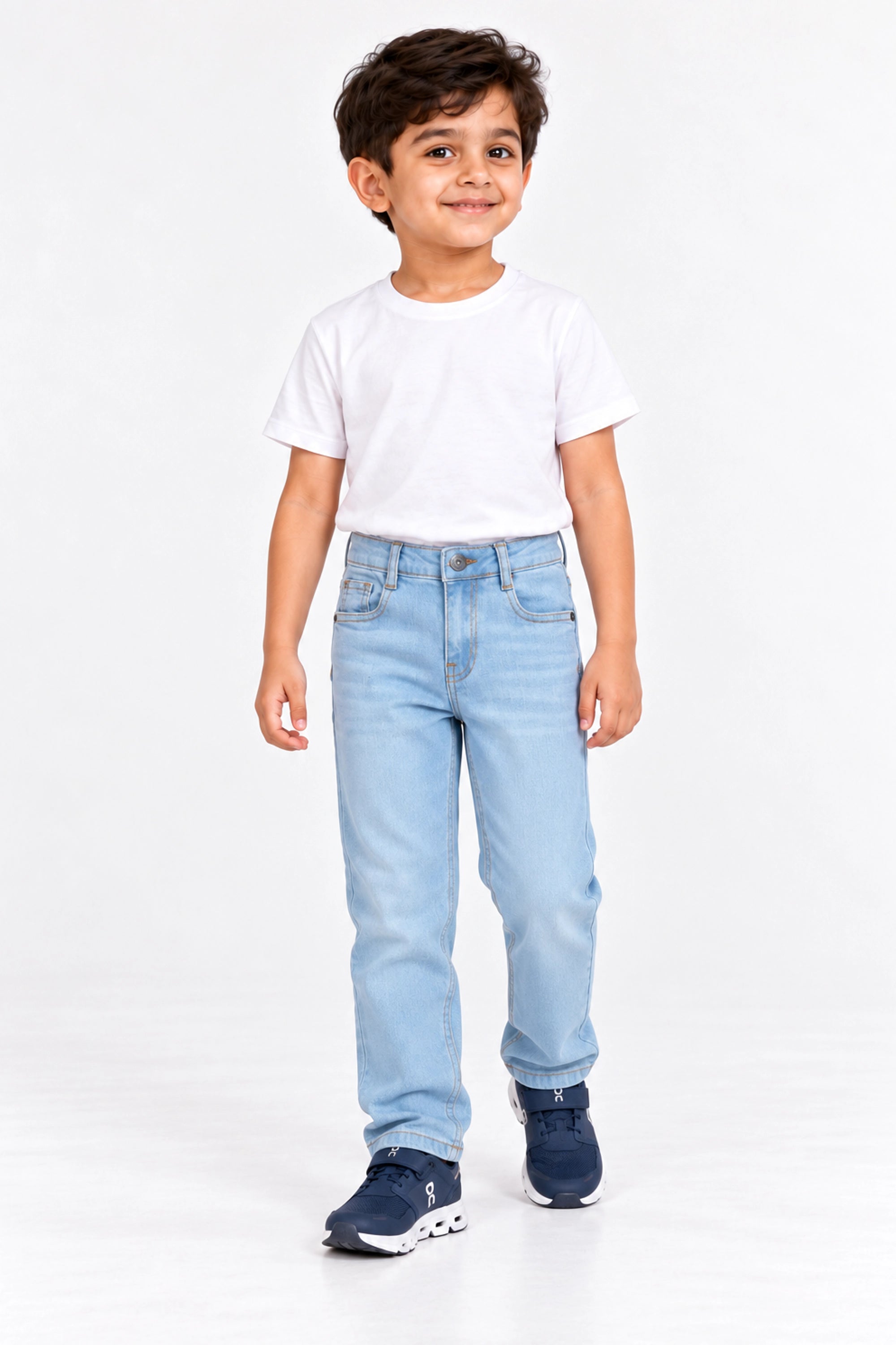 Straight Fit Denim Pant