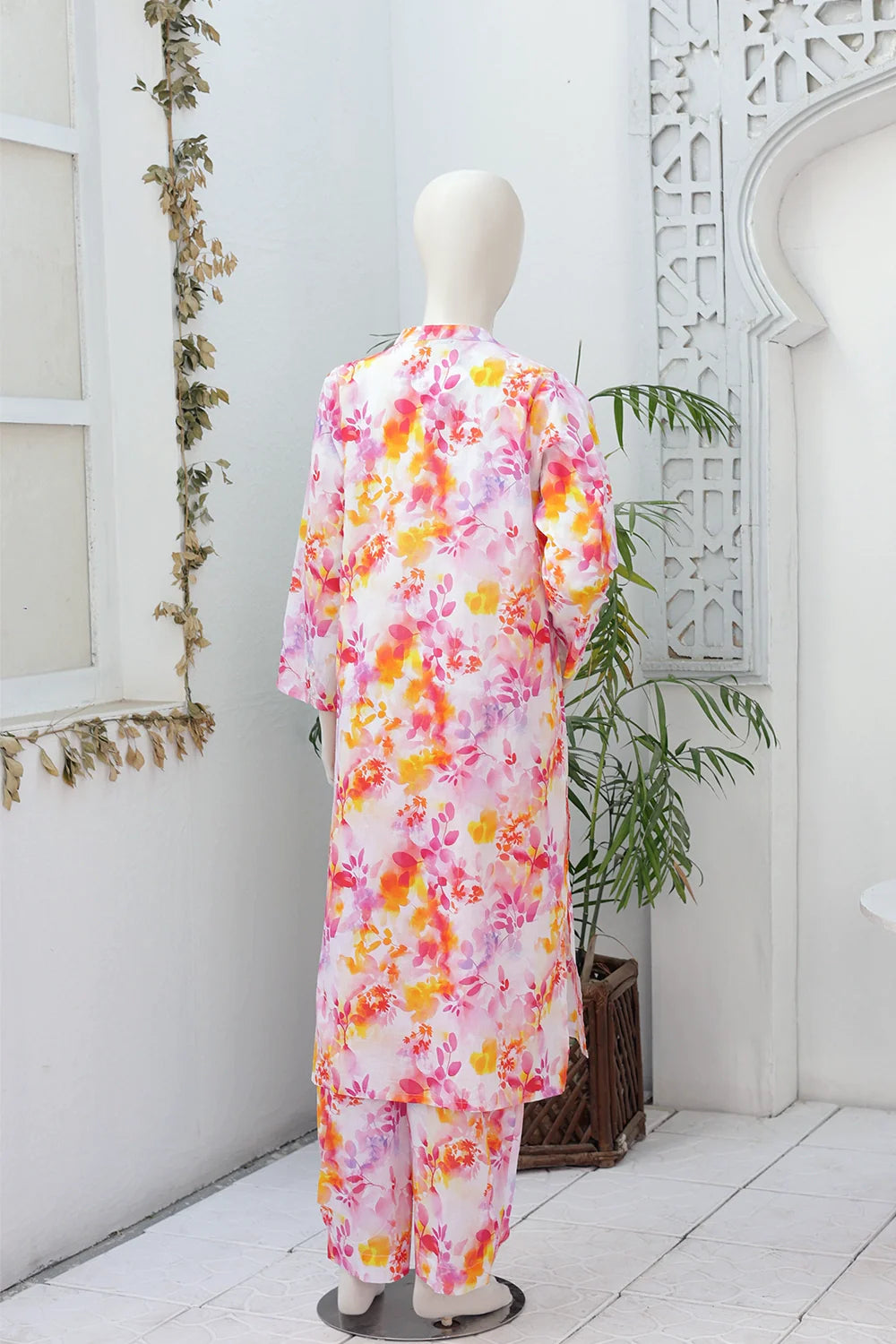 2 PIECE PRINTED LAWN SUIT