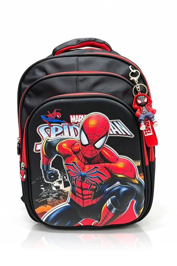 Spider-Man Cartoon 3D School Bag for Boys