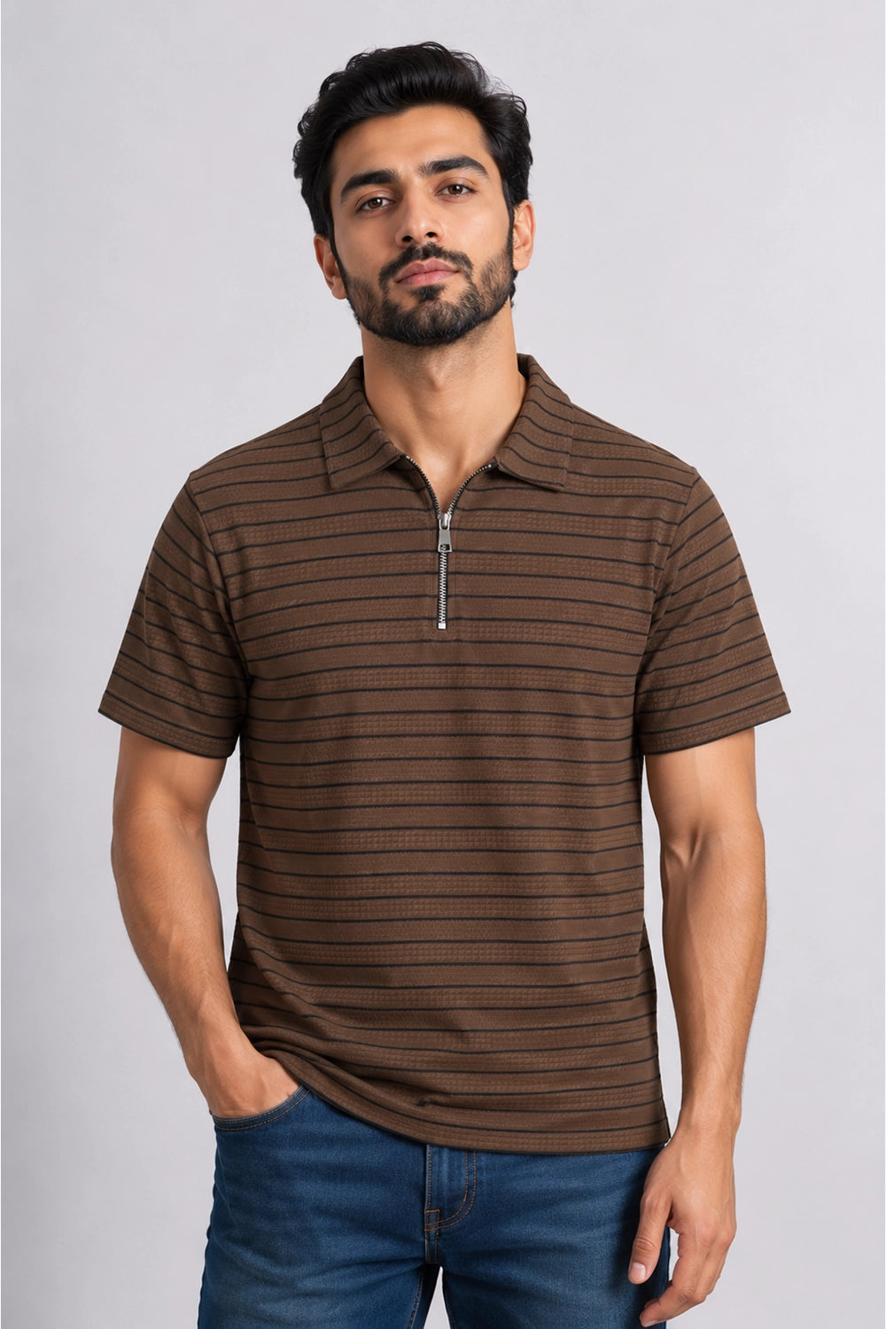 Zipper Polo