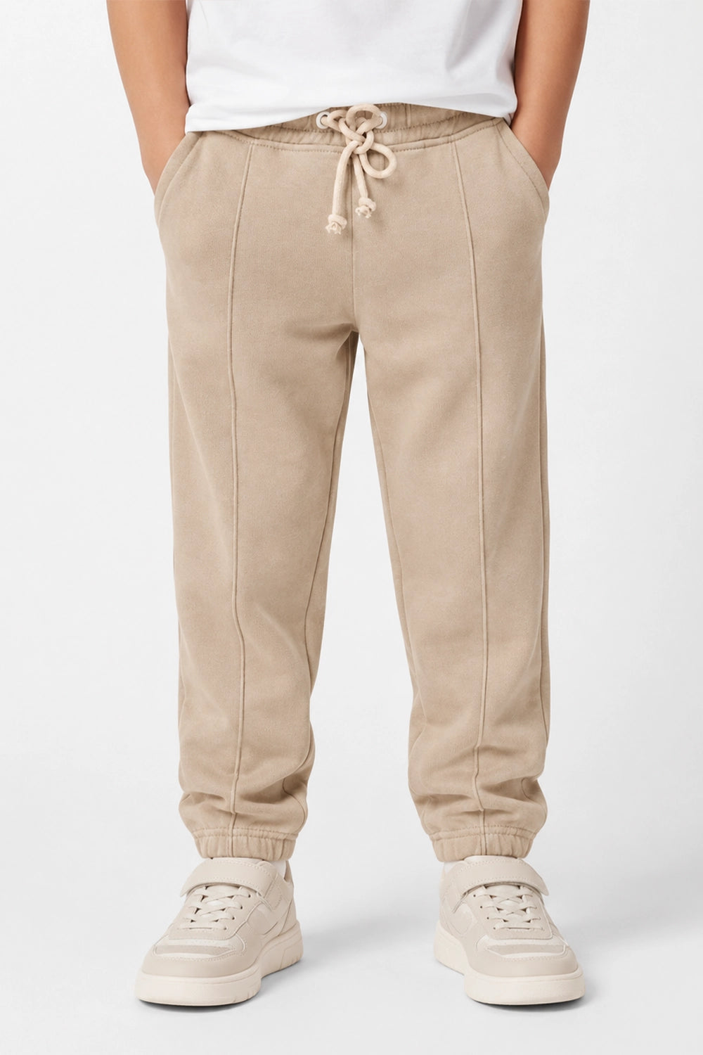 Boys Branded Trouser - Khaki