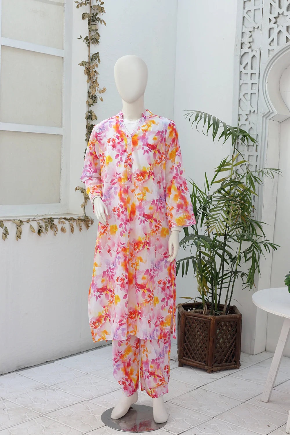 2 PIECE PRINTED LAWN SUIT