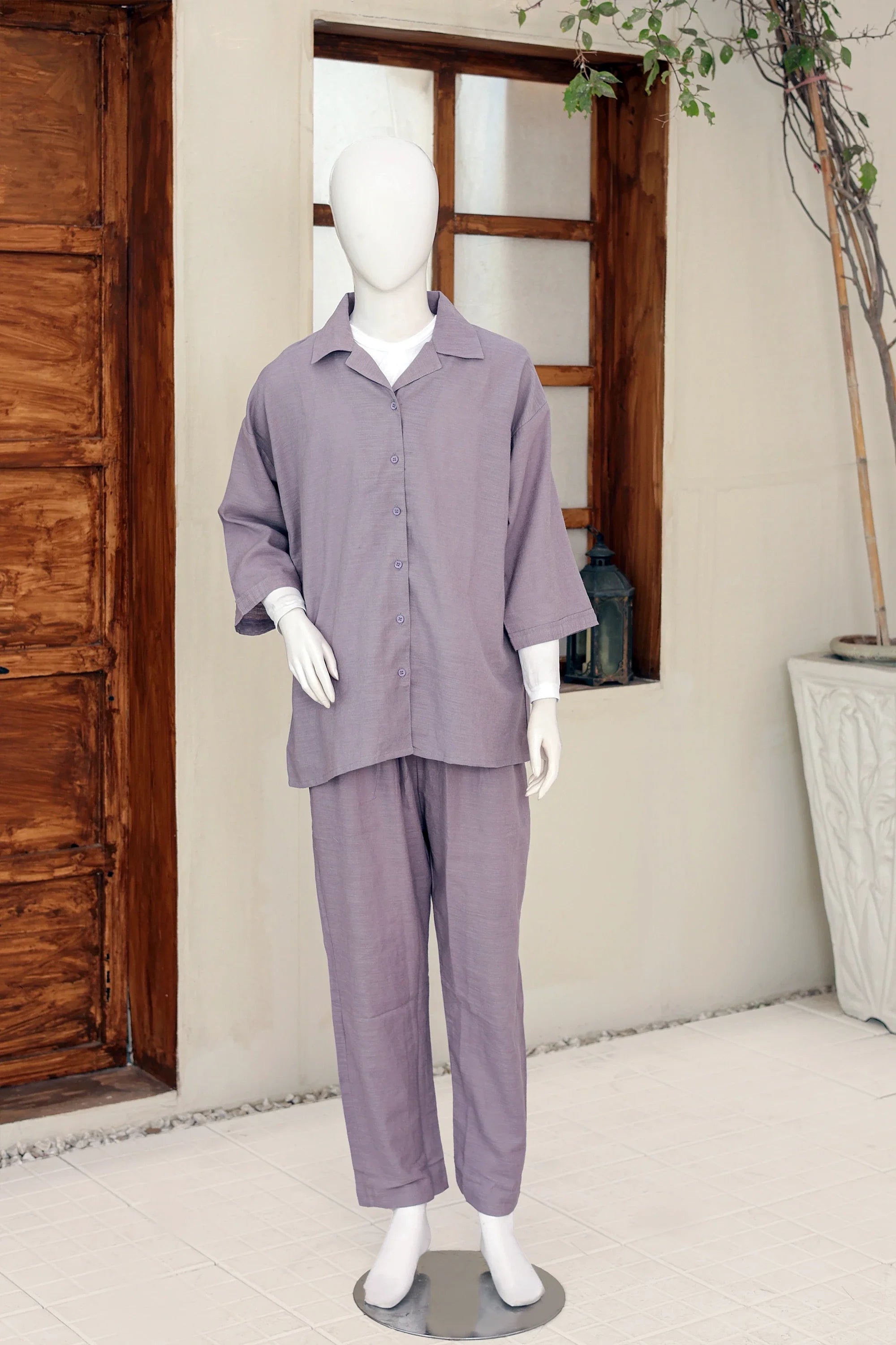 2 PIECE JACQUARD FUSION SUIT