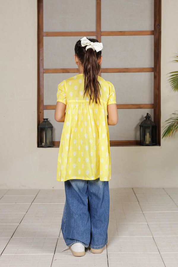 PRINTED LAWN FROCK