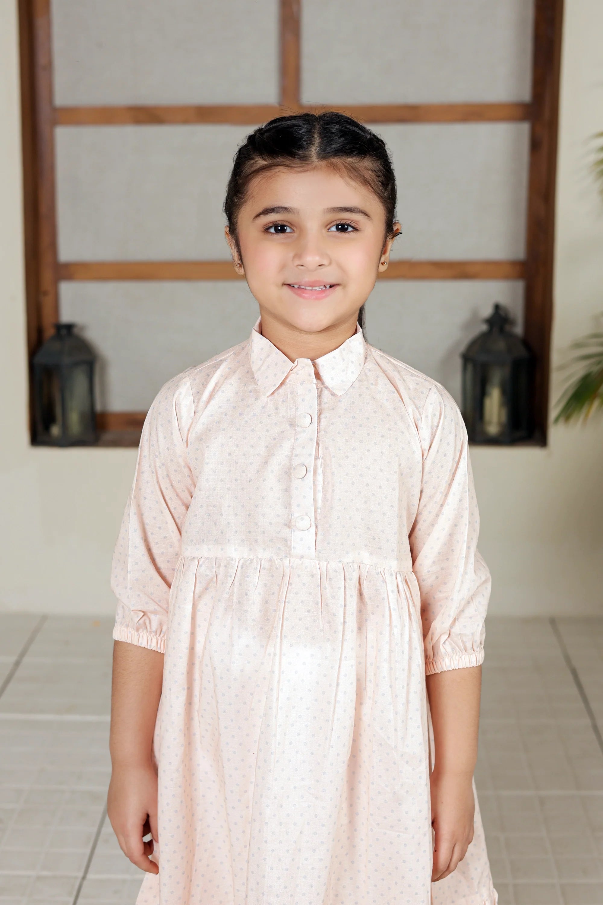 PRINTED LAWN FROCK