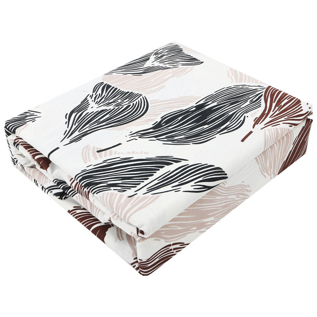 Knotco Printed Cotton Rich Bedsheet Set TC-150