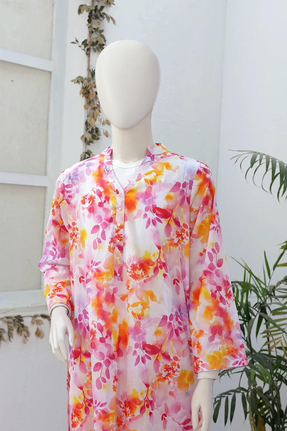 2 PIECE PRINTED LAWN SUIT
