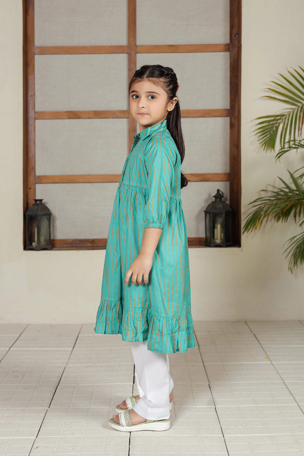 PRINTED LAWN FROCK