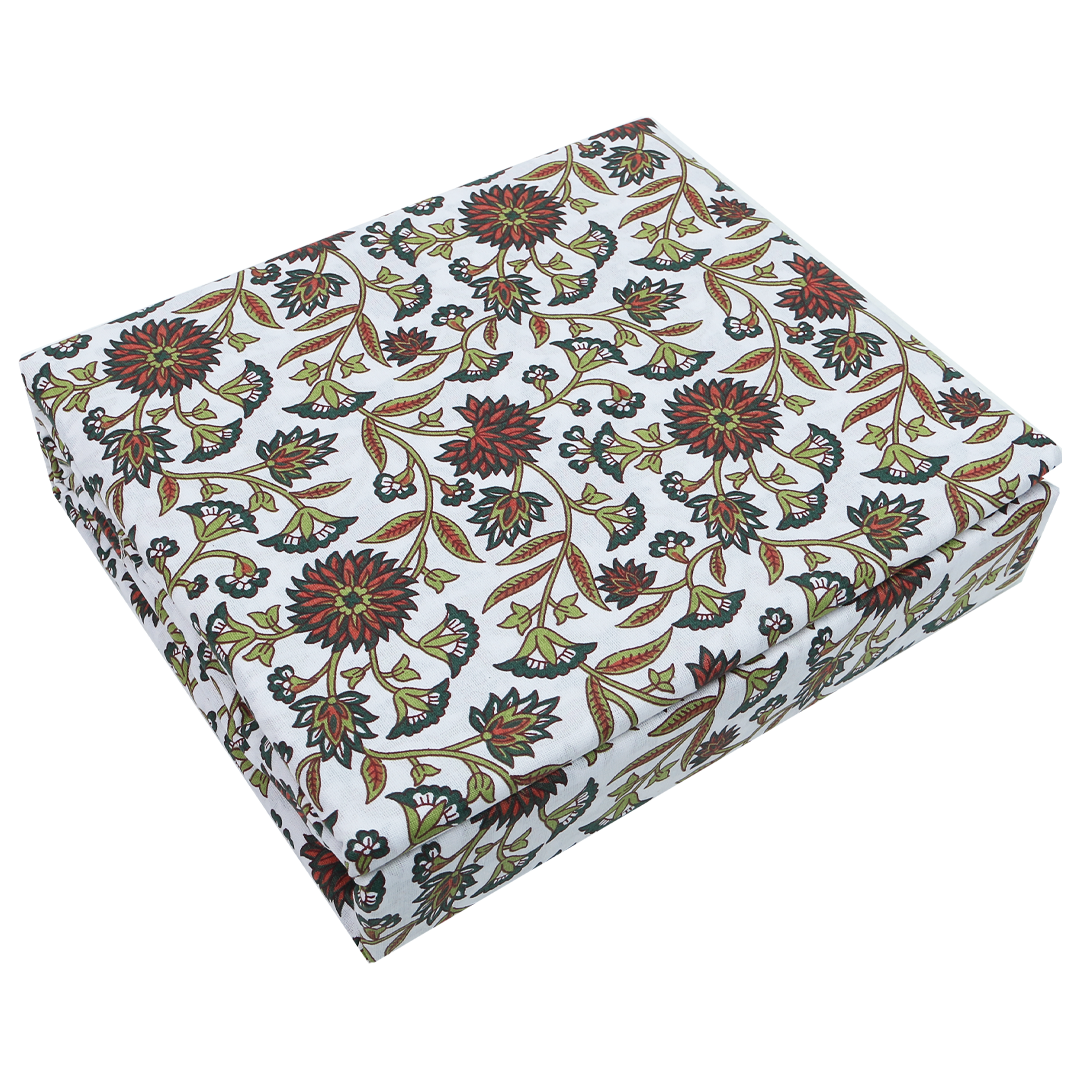 Knotco Printed Cotton Rich Bedsheet Set TC-150