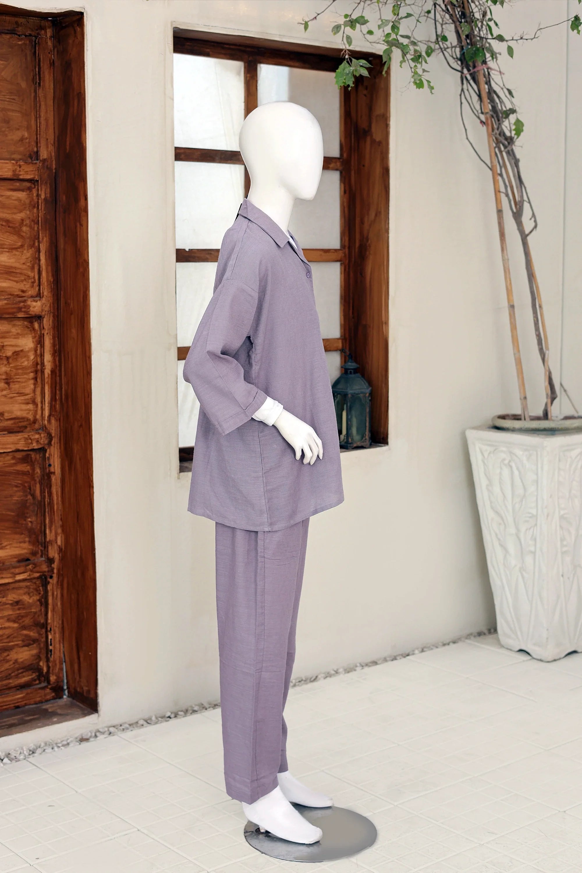 2 PIECE JACQUARD FUSION SUIT