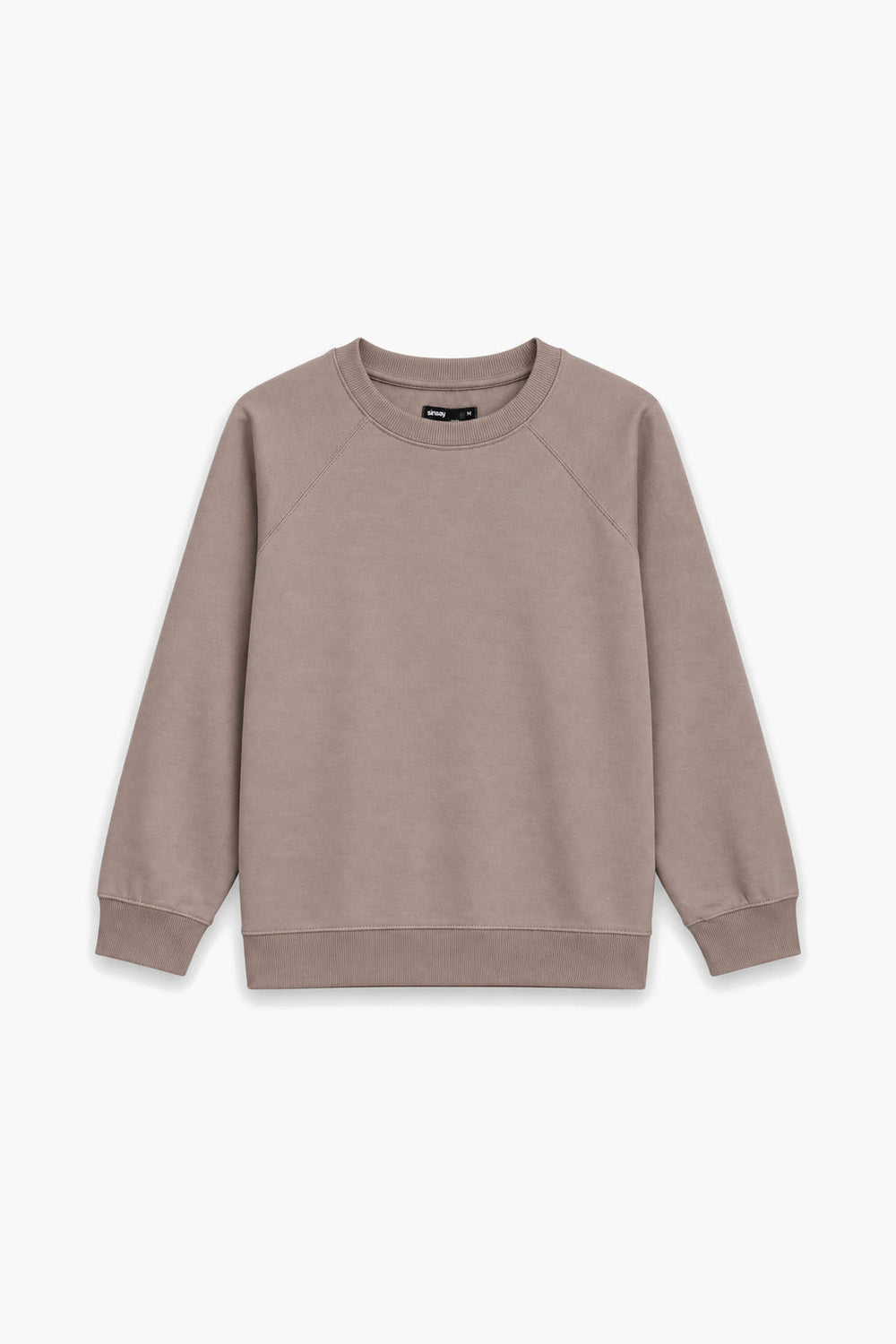 Women Branded Fleece Sweatshirt - Beige