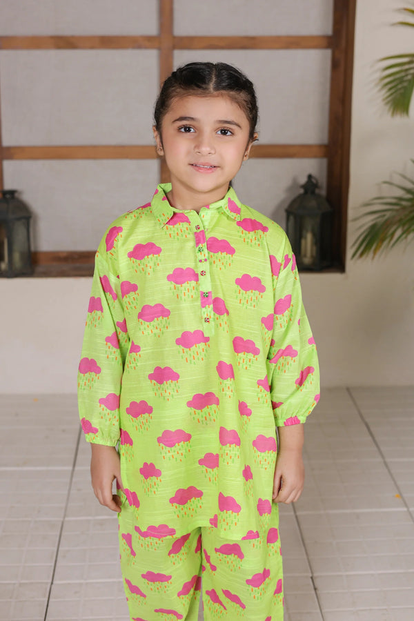 2 PIECE LAWN FUSION SUIT