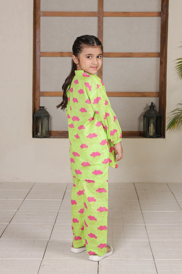 2 PIECE LAWN FUSION SUIT