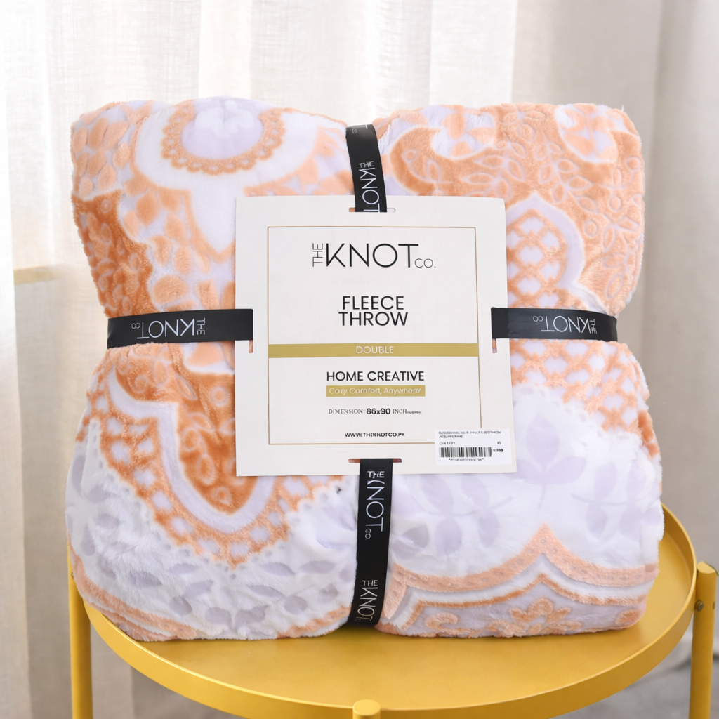 Luxury Plush Fleece throw ( 86 x 90 )