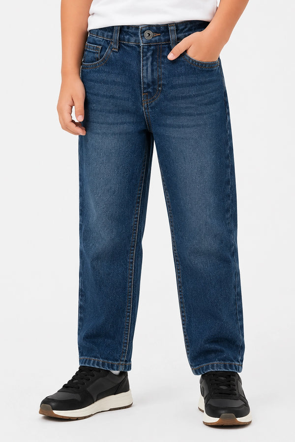 Straight Fit Denim Pant
