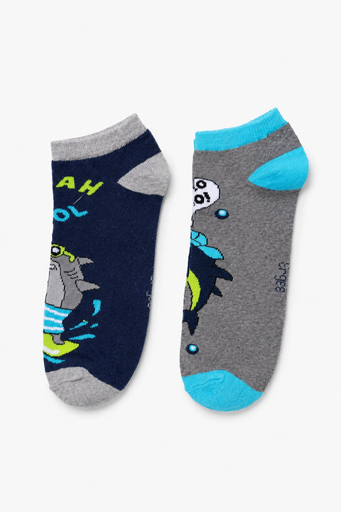 Kids Ankle Socks Pack of 2