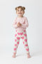 Girls Branded Graphic Legging - White